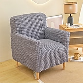 levne Cover Futon Sofa-potah na křeslo vana potah na křeslo žakár ve tvaru T do obývacího pokoje ložnice kancelář elastické potahy na pohovku pro jednu pohovku domácí barový pult