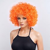 economico Parrucche trendy sintetiche-Parrucche sintetiche Yaki liscia Con frangia A macchina Parrucca Corto Oro chiaro Violetto Marrone chiaro Marrone scuro A1 Capelli sintetici Per uomo Biondo