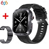 Χαμηλού Κόστους Smartwatch-696 MK86 Εξυπνο ρολόι 2.01 inch Έξυπνο ρολόι Bluetooth Βηματόμετρο Υπενθύμιση Κλήσης Παρακολούθηση Ύπνου Συμβατό με Android iOS Γυναικεία Άντρες Κλήσεις Hands-Free