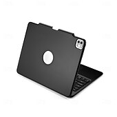 baratos Capa iPad-Tábua Capa da Caixa Para Apple 12,9 2018 Com Teclado Anti-poeira Antichoque Plástico