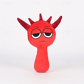 זול Party Supplies-קטיפה sprunki sprunky wenda וקטיפה אפורה קטיפה רכה ומהנה בובות צעצועים ממולאים למעריצים ולחברים יום הולדת