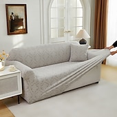 cheap Sofa Cover-Elastic Jacquard Fabric Sofa Cover Stretch Couch Cover Sectional L Shape Sofa Slipcover Corner Case for Living Room 1/2/3/4 Seat