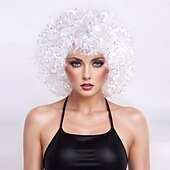 economico Parrucche trendy sintetiche-Parrucche sintetiche Yaki liscia Con frangia A macchina Parrucca Corto Oro chiaro Violetto Marrone chiaro Marrone scuro A1 Capelli sintetici Per uomo Biondo