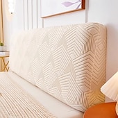 billiga Sängkläder Tillbehör-Stretch sänggavelöverdrag slipcover enfärgad dammskyddande sänggavel skydd överdrag