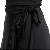 Χαμηλού Κόστους Λατινικές φούστες-γυναικεία φορέματα λάτιν σάλσα ταγκό πατινάζ μαντίλι χορού κούνια ρούμπα chacha χωλ κοστούμι