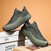 economico Sneakers da uomo-scarpe da trail running da uomo per l&#039;outdoor: scarpe da ginnastica leggere e traspiranti con suole resistenti per escursioni e sport