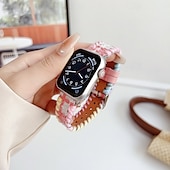 baratos Pulseiras de Apple Watch-Loop Solo Compatível com Pulseira Apple Watch 38mm 40mm 41mm 42mm 44mm 45mm 49mm Ajustável Tecido pulseira de substituição para iwatch Ultra 2 Series 9 8 7 SE 6 5 4 3 2 1