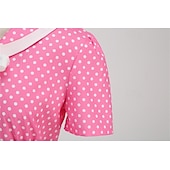 levne Šaty-Retro 50. léta Rockabilly Šaty Houpací šaty Maškarní kostým Dámské Karneval Plesová maškaráda Denní nošení loučení se svobodou nevěsty Dospělé Šaty Šaty pro návrat domů