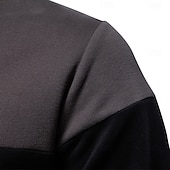 economico Felpe e Sweatshirt Elite da Uomo-Per uomo Felpa Polo Giallo Verde militare Rosso Blu Verde Bavero Blocco di colori Casuale Quotidiano Sportivo Casual Primavera &amp; Autunno Abbigliamento Felpe con cappuccio Felpe Manica Lunga