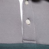 economico Felpe e Sweatshirt Elite da Uomo-Per uomo Felpa Polo Giallo Verde militare Rosso Blu Verde Bavero Blocco di colori Casuale Quotidiano Sportivo Casual Primavera &amp; Autunno Abbigliamento Felpe con cappuccio Felpe Manica Lunga
