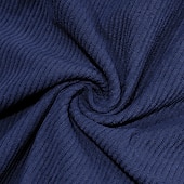 cheap Corduroy T shirts-Men's Corduroy Shirt Short Sleeve Shirt Tee Top Short Sleeve V Neck Spring &amp; Summer Summer Solid Color Pit Strip Sports Daily V Neck Warm Casual Outdoor Navy Blue Top Tee for Men