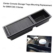 cheap Car Organizers-Center Console Storage Trays Mounting Replacement for E46  Series 99-05 OEM 51168217953 Center Console Storage