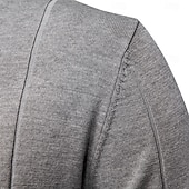 halpa Miesten Elite Polo-Miesten Polo Neulo poolo Muodollinen Työ Sänkyjen avaus Neljänneksen postinumero Lyhythihainen Yhtenäinen väri Sulkea jnk vetoketju Kevät Tumman harmaa Musta Valkoinen Laivaston sininen Khaki Harmaa