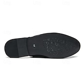 abordables Semiformal-Mules de moda para hombre sin cordones con diseño gráfico, correa ajustable y plantilla cómoda para uso casual y diario.