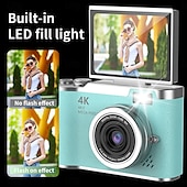 זול מצלמות פעולה-מצלמות hd דיגיטליות 4k 1080p קל לשימוש מסתובב 2.4 מסך lcd ccd