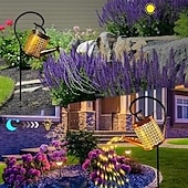 voordelige Landschapsverlichting-1 stuk 2 W LED-lampen op zonne-energie Padverlichting en lantaarns Op Zonne-Energie Creatief Warm wit Meerkleurig 3.7 V 36 LED-kralen