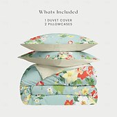cheap 100% Cotton-Farmhouse Style Duvet Cover 3-Piece Set 100% Cotton or Polyester Super Soft Skin Friendly Long Lasting
