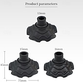 cheap Camping Furniture-Anti-Slip Foot Sleeves with Reinforced Bottom - Durable Leg Caps for Camping Chairs &amp; Tables - Extra Grip on Uneven Surfaces