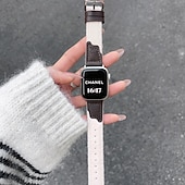 abordables correas de reloj de manzana-Bucle en Solo Loop Compatible con Apple Watch Correa 38mm 40mm 41mm 42mm 44mm 45mm 49mm Bonito Ajustable Cuero Sintético correa de repuesto para iwatch Ultra 2 Series 9 8 7 SE 6 5 4 3 2 1