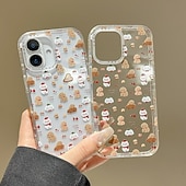 お買い得  iPhone用ケース-電話 ケース 用途 iPhone 16 iPhone 16プロ iPhone 16 Proマックス iPhone15 iPhone 15 Pro Max iPhone 14 Pro Max バックカバー 耐衝撃 カートゥン TPU アクリル