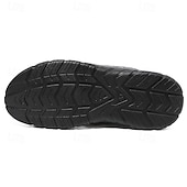 abordables Sandales habillées-sandales décontractées à enfiler en cuir jaune pour hommes avec détails cloutés, chaussures d&#039;extérieur confortables pour l&#039;été