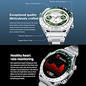 abordables Relojes inteligentes-Reloj inteligente de 1 pulgada smartwatch reloj de fitness reloj para correr Bluetooth compatible con Android iOS hombre impermeable manos libres rastreador de pasos caja de reloj de 40mm IP 67