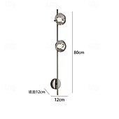cheap Pendant Lights-Modern Minimalist Wall Sconce Globe Design for Bedroom Lighting 220-240V