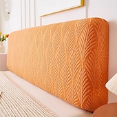 billiga Sängkläder Tillbehör-Stretch sänggavelöverdrag slipcover enfärgad dammskyddande sänggavel skydd överdrag