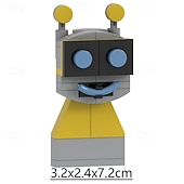 cheap Building Toys-Sprunki Building Blocks Set  Sprunki Toys Action Figure DIY Model Kit for Boys Girls 8-14 Creative Horror Music Game Role for Fans Adults Christmas Decor Collectible Gift