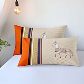 halpa Pussilakanasetit-Duvet-vuodepeite Boho Paisley-taidekuvio peitepeitepeite pehmeä 3-osainen ylellinen polyesteri vuodevaatesetti kodin sisustukseen lahjaksi
