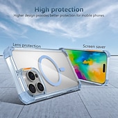 levne Pouzdra pro iPhone-telefon Carcasă Pro iPhone 16 Pro Max Plus iPhone 15 Pro Max Plus iPhone 14 13 12 Pro Max Plus Zadní kryt Magnetické Podpora bezdrátového nabíjení Nárazuvzdorné Retro PC