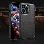 Недорогие Чехлы для iPhone-телефон Кейс для Назначение iPhone 16 Про Макс Плюс Айфон 15 Про Макс Плюс iPhone 14 13 12 11 Pro Max Plus Кейс на заднюю панель Защита от удара Ретро ТПУ Кожа PU