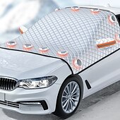 cheap Car Sun Shades &amp; Visors-Magnetic  Car Front Window Sun Shade Outdoor Cover Car Windshield Cover Winter Ice Snow Dust Frost Guard UV Protector