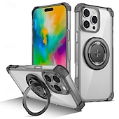 abordables Carcasas iPhone-teléfono Funda Para iPhone 16 Pro Max Plus iPhone 15 Pro Max Plus iPhone 14 13 12 Pro Max Plus Funda Trasera con Soporte Magnética Antigolpes Retro ordenador personal