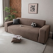 economico Copridivano-Copridivano in tessuto jacquard elastico Copridivano elasticizzato Copridivano componibile a forma di L Copridivano angolare per soggiorno 1/2/3/4 posti