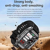 お買い得  スマートウォッチ-696 ZW66 スマートウォッチ 2.01 インチ スマート·ウォッチ ブルートゥース ECG + PPG 歩数計 着信通知 と互換性があります Android iOS 女性 男性 ハンドフリーコール メッセージ受信通知 IP 67 46mmの時計ケース