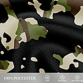 billiga Flagga Utskrift-Herr Kamuflasje Amerikanska amerikanska flaggan Hjort Badshorts Boardshorts Medium Midja Streetwear Hawaiisk Utomhus Ledigt Streetwear Ficka Snörning Elastisk midja Designer Kläder