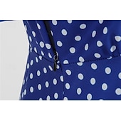 levne Šaty-Retro 50. léta Rockabilly Šaty Houpací šaty Maškarní kostým Dámské Karneval Plesová maškaráda Denní nošení loučení se svobodou nevěsty Dospělé Šaty Šaty pro návrat domů