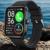 olcso Okosórák-Cardica Okosóra Férfiaknak Vércukorszint Mérővel Bluetooth Hívás Pulzus és Vérnyomás Követés IP67 Vízálló Fitness Követő