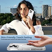 levne Pouzdra pro iPhone-telefon Carcasă Pro iPhone 16 Pro Max Plus iPhone 15 Pro Max Plus iPhone 14 13 12 Pro Max Plus Zadní kryt Magnetické Podpora bezdrátového nabíjení Nárazuvzdorné Retro PC