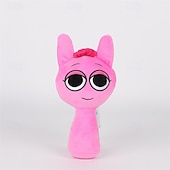 זול Party Supplies-קטיפה sprunki sprunky wenda וקטיפה אפורה קטיפה רכה ומהנה בובות צעצועים ממולאים למעריצים ולחברים יום הולדת