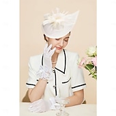 olcso Kalapok és fejdíszek-fascinators sapka virág tea party sapka nőknek toll kentucky derby sapka esküvőre