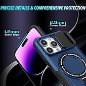 levne Pouzdra pro iPhone-telefon Carcasă Pro iPhone 16 Pro Max Plus iPhone 15 Pro Max Plus iPhone 14 13 12 11 Pro Max Plus Zadní kryt se stojánkem Magnetické Podpora bezdrátového nabíjení Retro PC