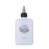 economico Cucina da campeggio-bottiglia di olio premium per campeggio, barbecue &amp;escursionismo - a tenuta stagna, portatile &amp;contenitore in acciaio inossidabile resistente da 120 ml