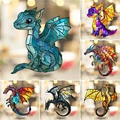 ieftine Pandative Auto și Ornamente-pandantiv din acrilic artă din seria dragonului starfire - decor pandantiv mașină
