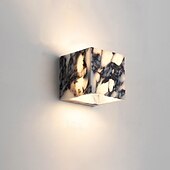 voordelige Wandverlichting voor binnen-wabi-sabi waterdichte natuurlijke bulgari paarse marmeren wandlamp voor slaapkamer hal entree