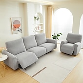 baratos Cobertura de Sofa-capa de sofá reclinável antiderrapante massagem capa de sofá preguiçoso menino capa de sofá de assento único com tudo incluído capas de poltrona