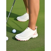 economico Scarpe da Golf per Donne-scarpe da golf da donna con suola antiscivolo e design con cerniera frontale: calzature ad alte prestazioni per gli amanti del golf