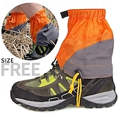 cheap Camping Accessories-1Pc Lightweight Waterproof Hiking Gaiters - Outdoor Snow Boot Covers for Trekking &amp; Backpacking - Durable Nylon Fabric