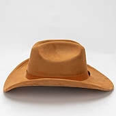 baratos Chapéu de Festa-Chapéus Poliéster Chapéu Fedora Casual Feriado Corrida de cavalos Vintage Retro Com Boné Capacete Chapéu